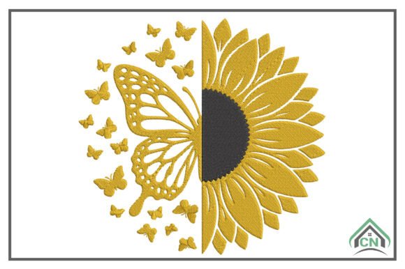 Butterfly Sunflower Embroidery Design Review