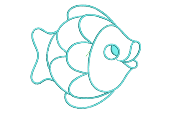 Cute Cartoon Fish Embroidery Design Review for Small Business Branding