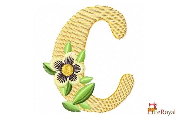 Floral Letter C Embroidery: A Designer’s Review for Small Business Branding
