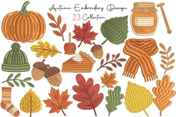 h1>23 Autumn Fall Embroidery Design Bundle Review