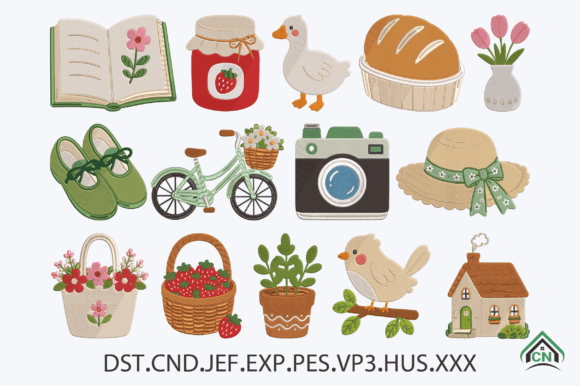 h1Cottagecore Icons Embroidery Design File Review for Craft Fair Sellers/h1