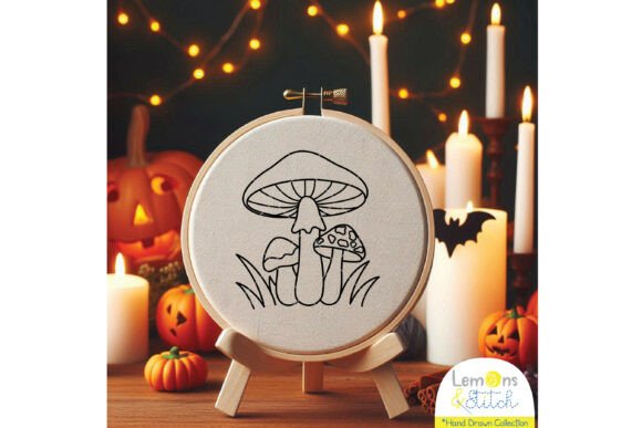 h1Three Mushrooms - Hand Embroidery Review for Real Projects/h1