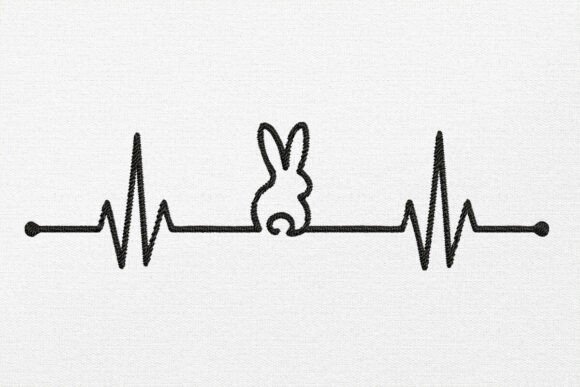 Rabbit Heartbeat Embroidery Design Review